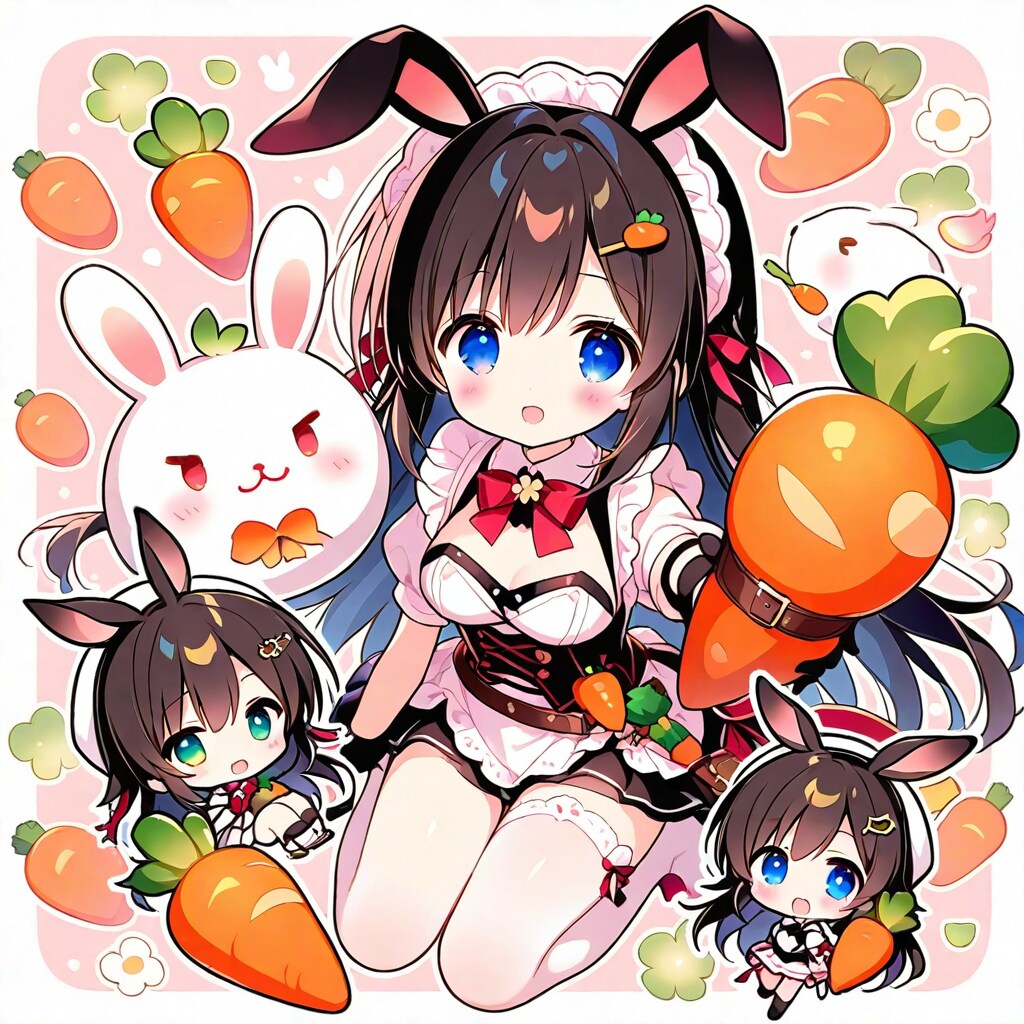 にんじん食べたい？ | の人気AIイラスト・グラビア