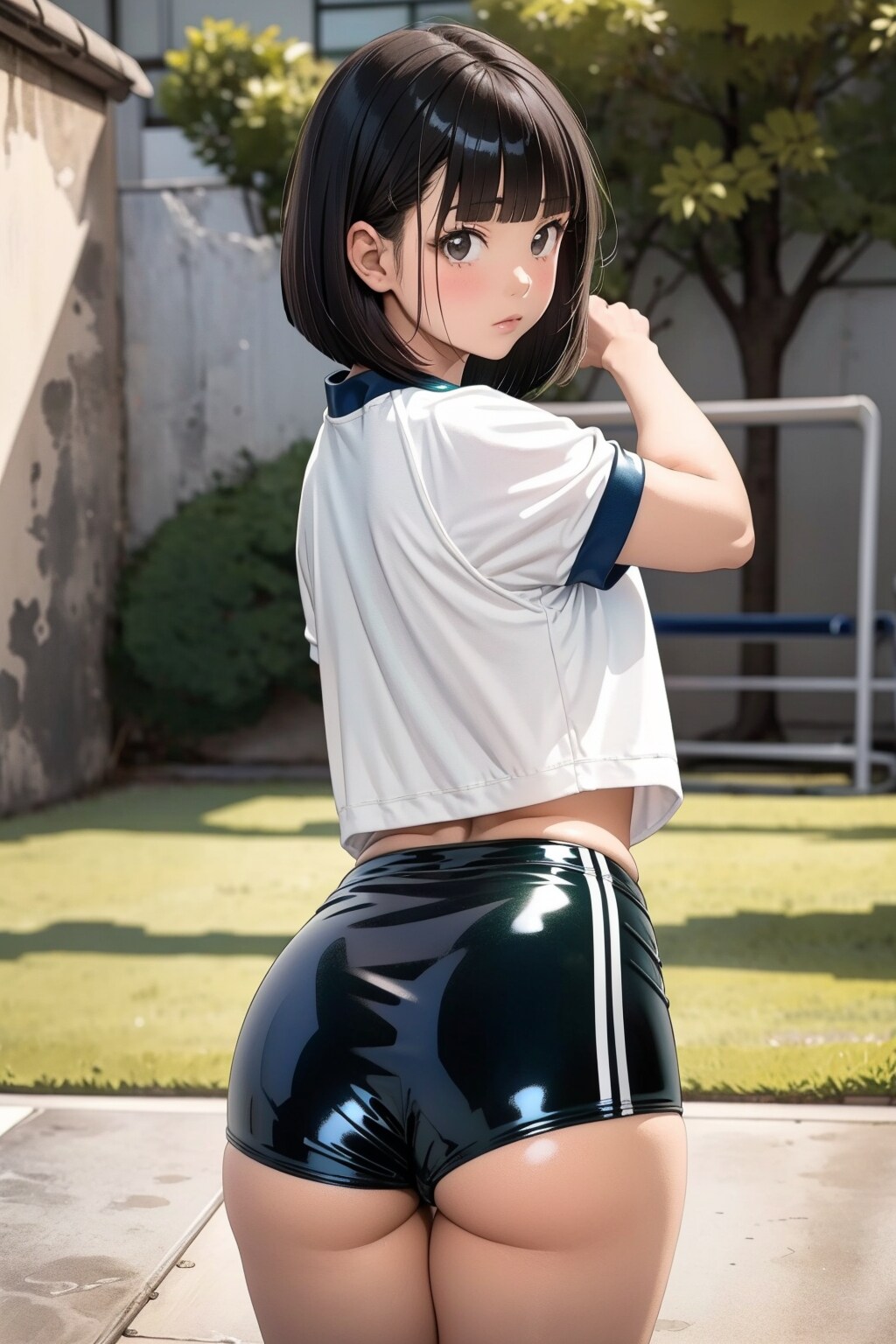 てかてかブルマ
