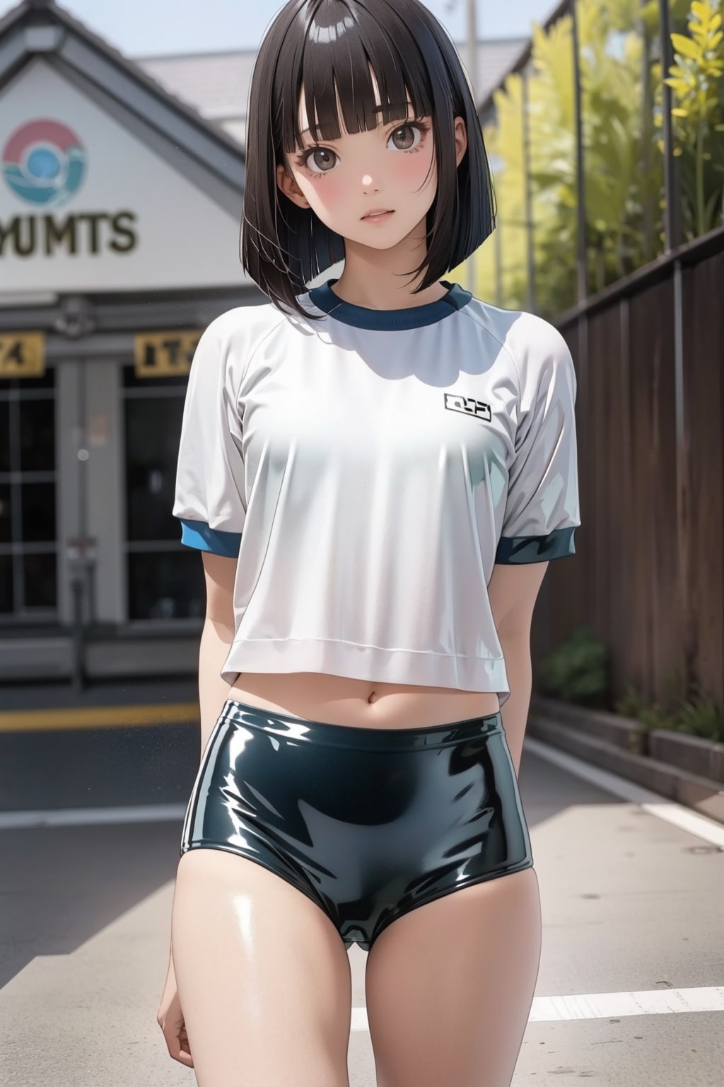 てかてかブルマ