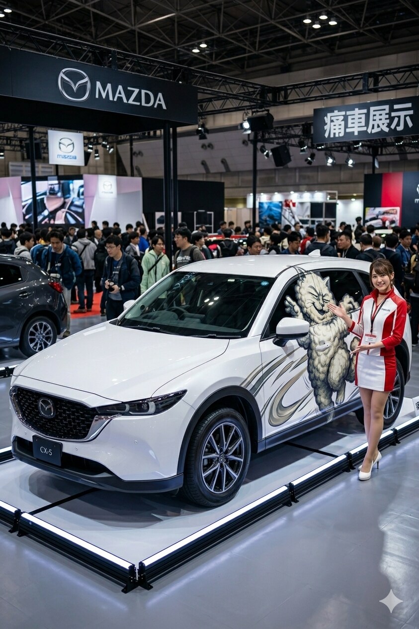 謎生物痛車CX-5 | の人気AIイラスト・グラビア