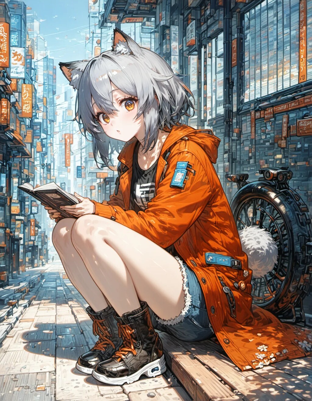 The Reader at the Edge of Neon Streets
