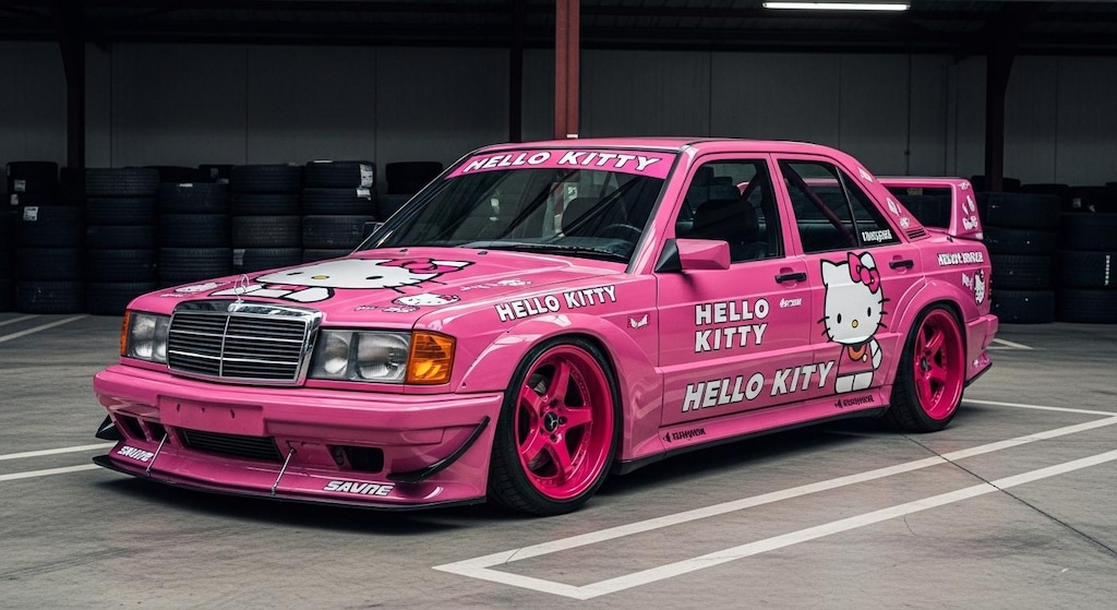ハローキティメルセデスベンツ