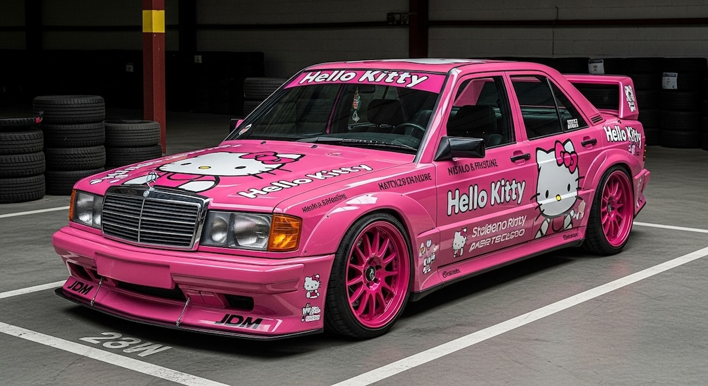 ハローキティメルセデスベンツ