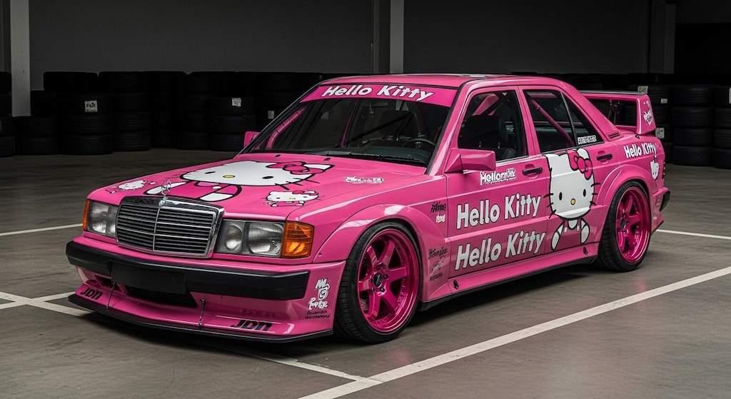 ハローキティメルセデスベンツ