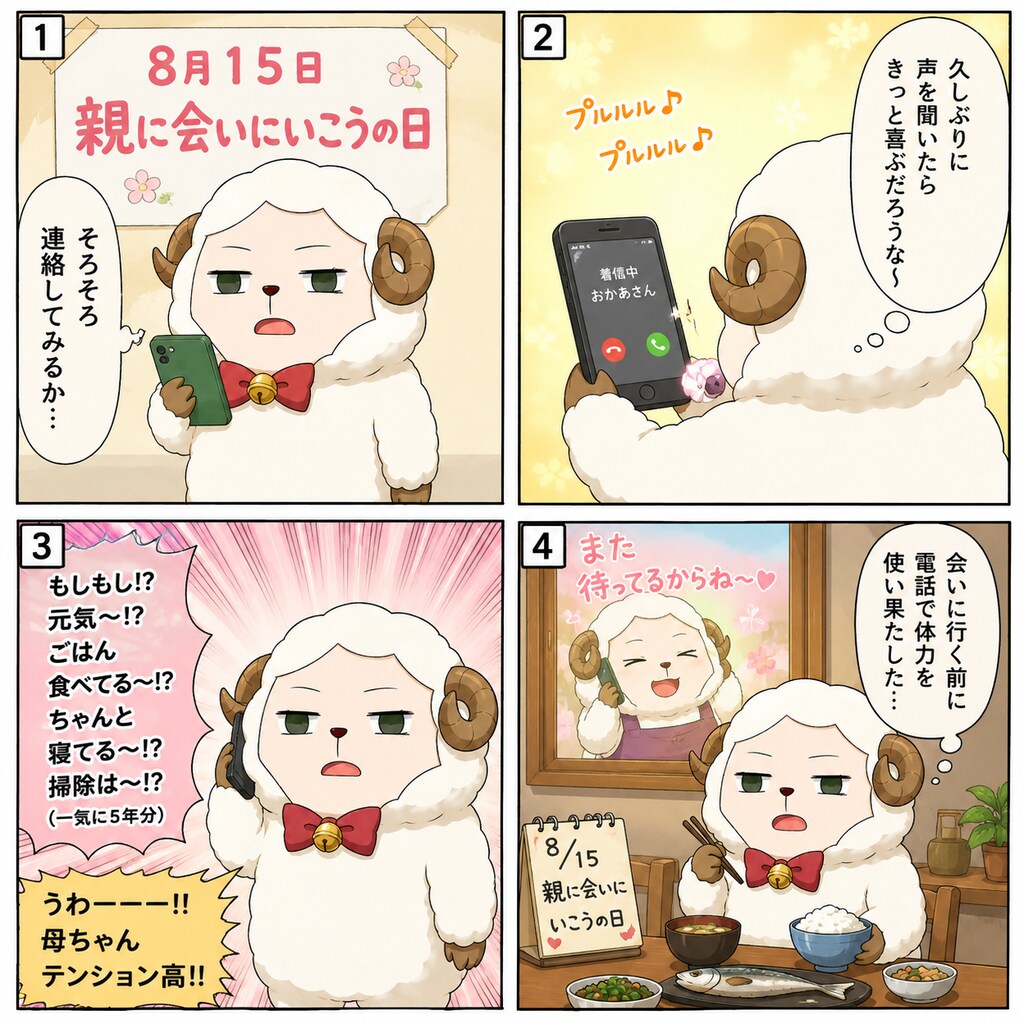 8/15 今日のヒツジ