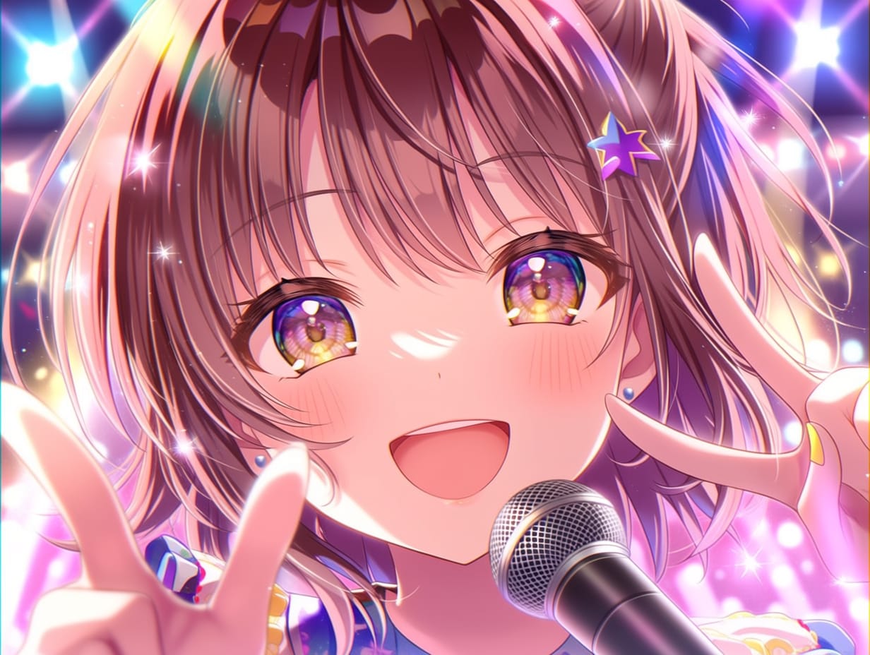 3時のアイドル（１８）niji7 | の人気AIイラスト・グラビア