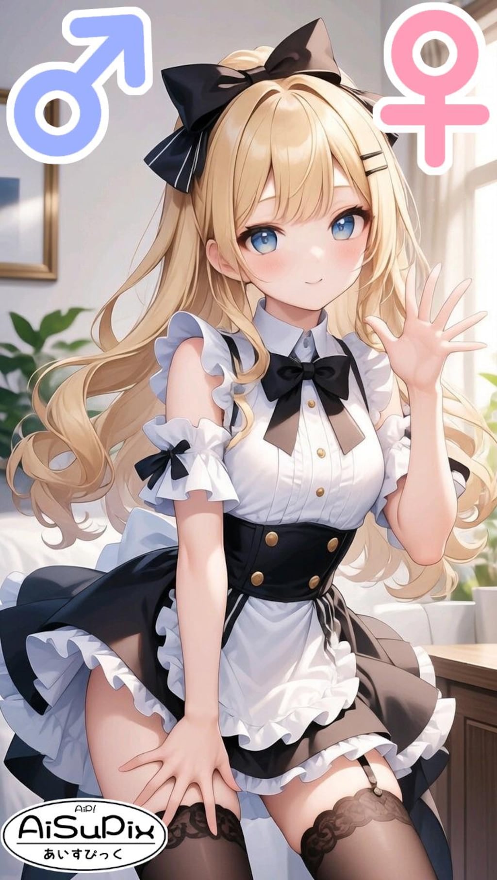 💚AiSuPix／可愛い金髪ゴスロリちゃん💚