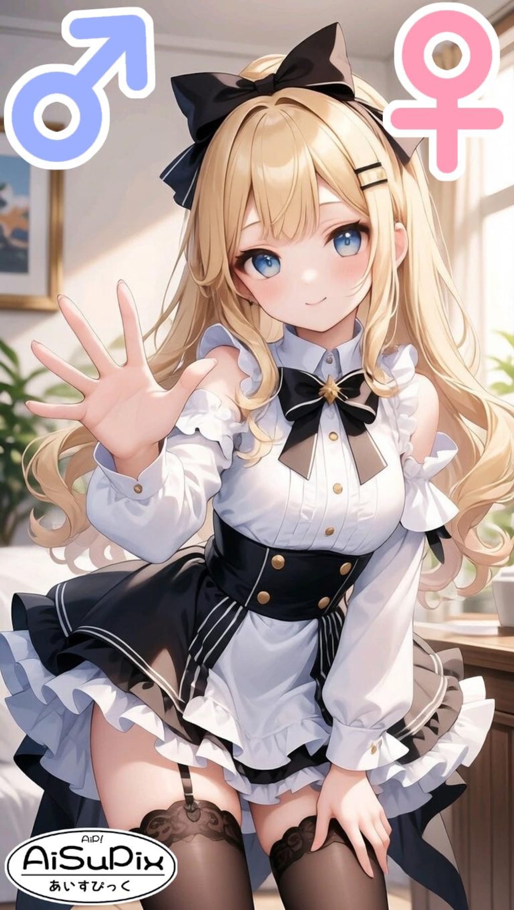 💚AiSuPix／可愛い金髪ゴスロリちゃん💚