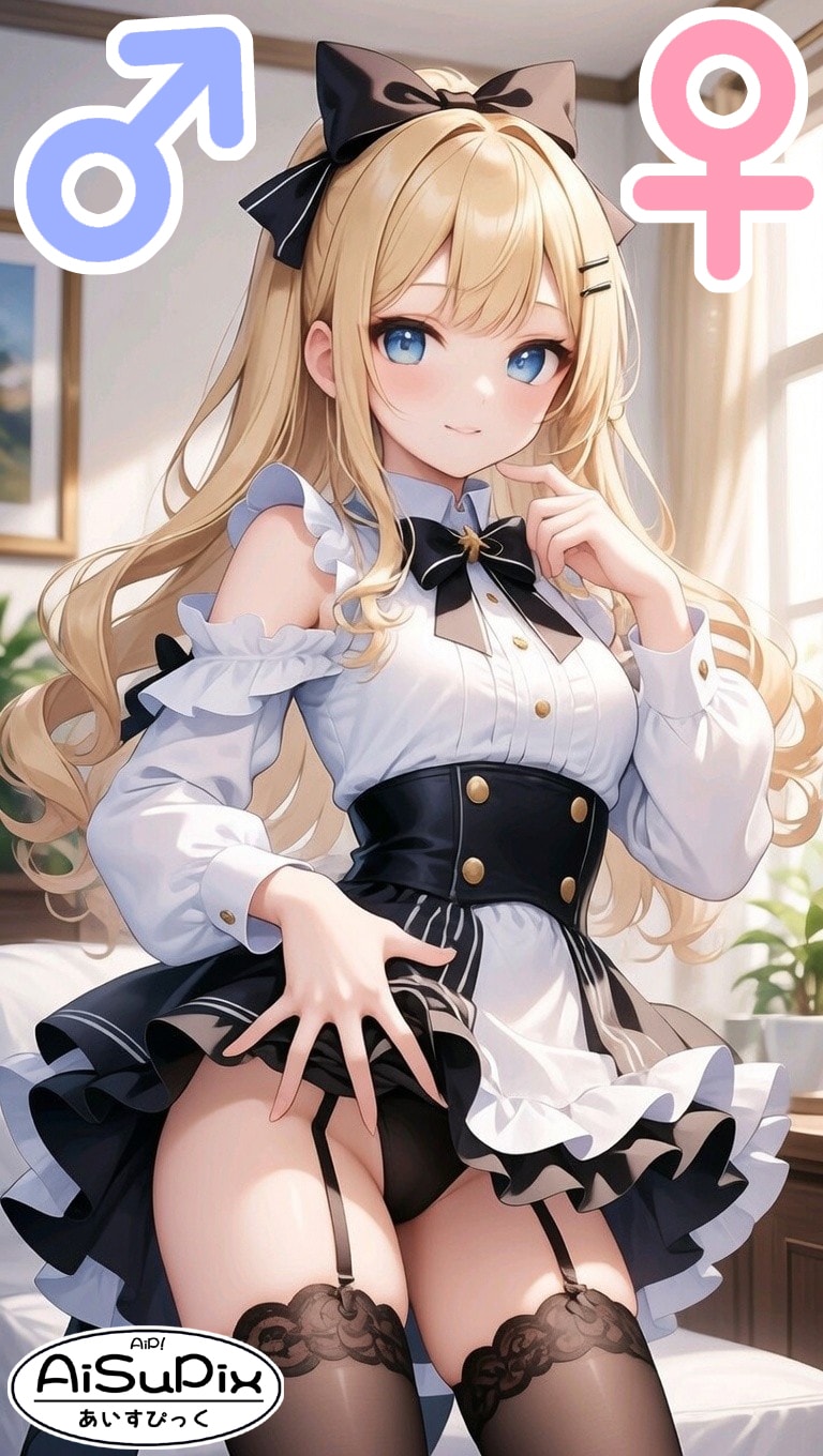 💚AiSuPix／可愛い金髪ゴスロリちゃん💚