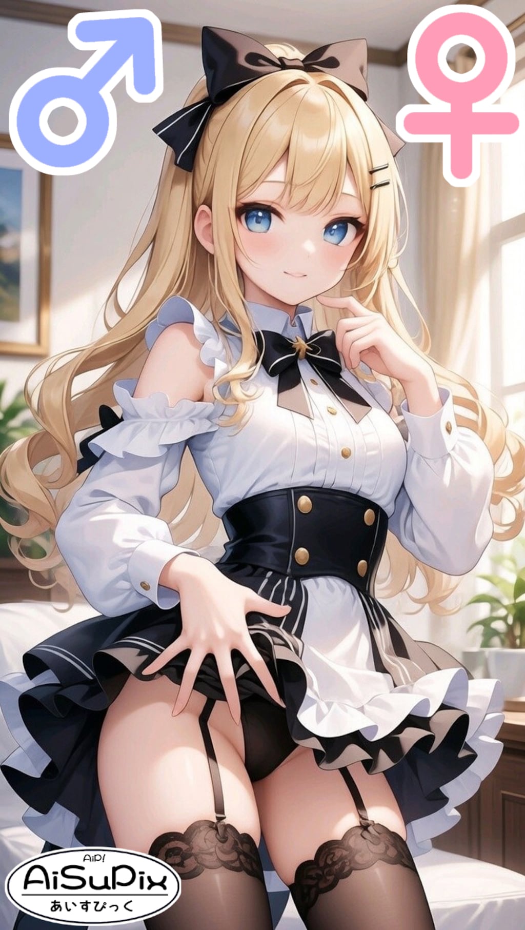 💚AiSuPix／可愛い金髪ゴスロリちゃん💚