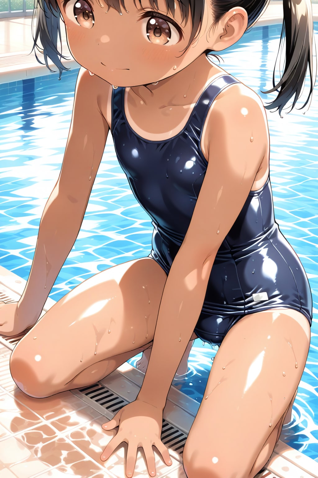 スク水美少女