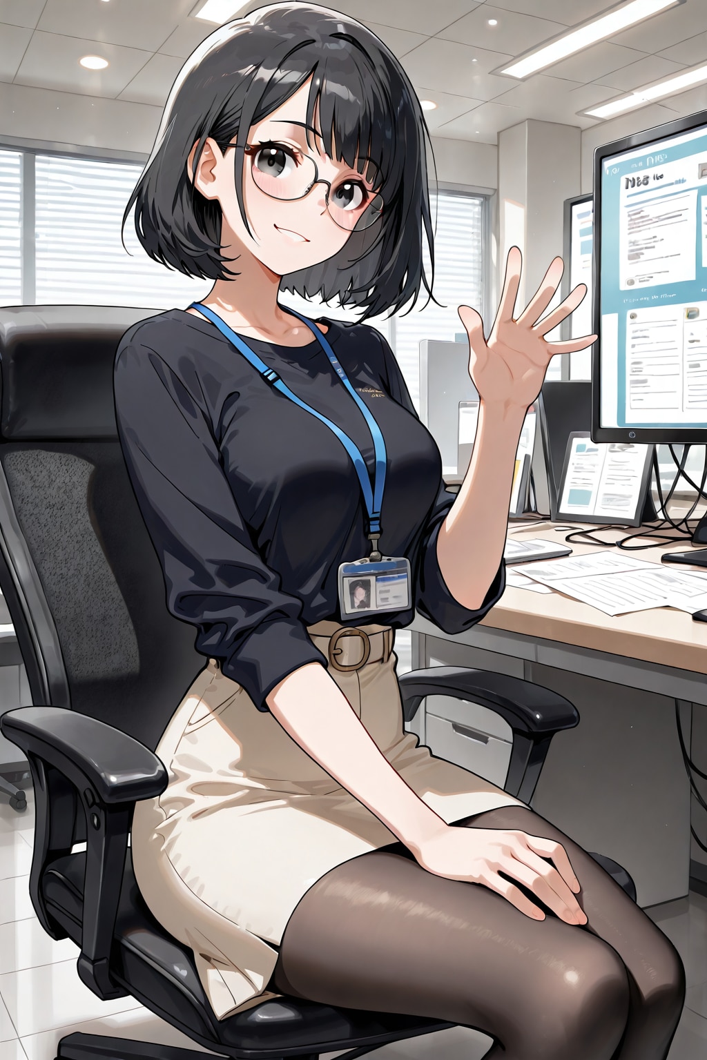 休憩時間 | の人気AIイラスト・グラビア