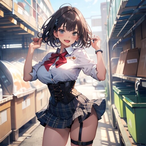 ちちぷい美少女