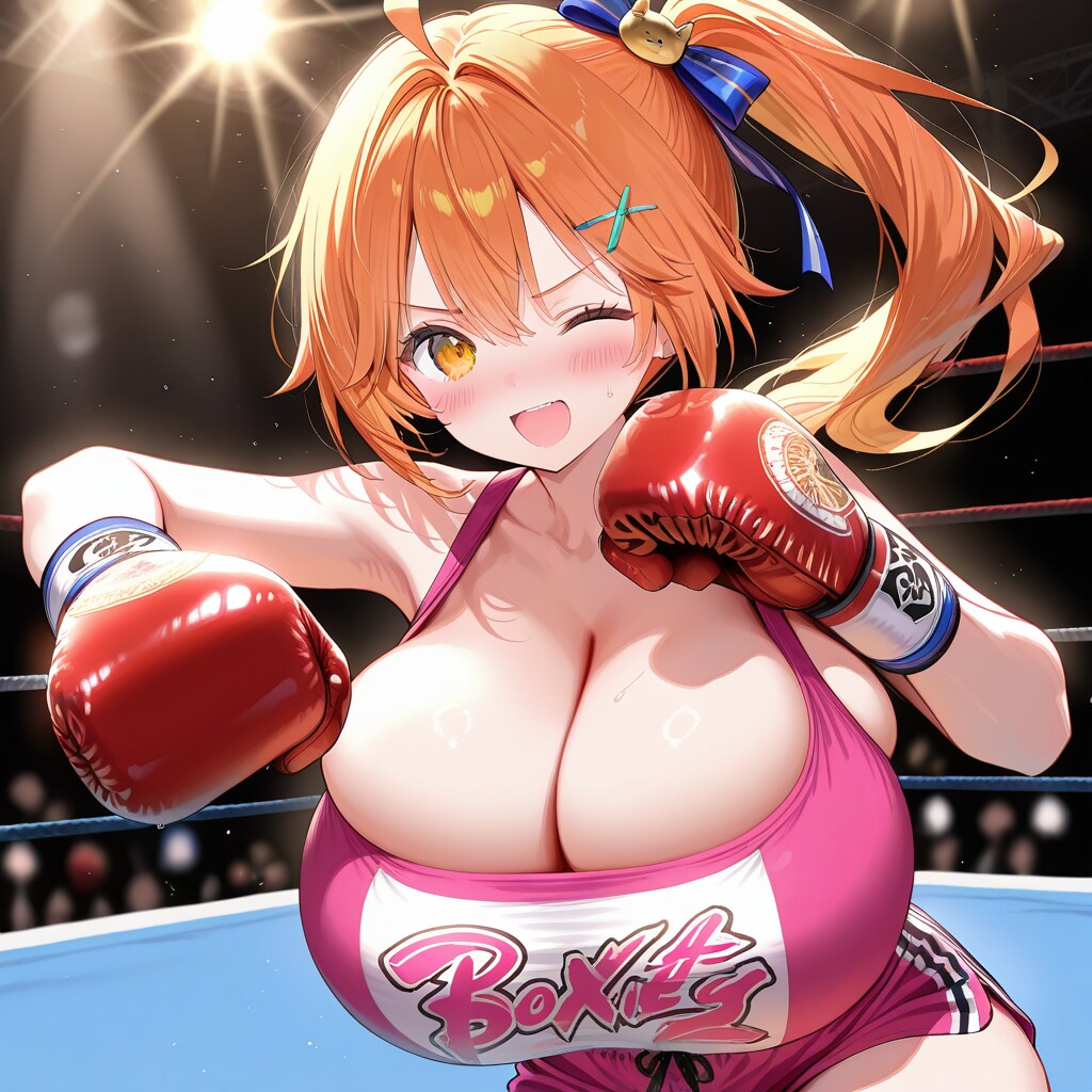ロリ爆乳ボクサーちゃん