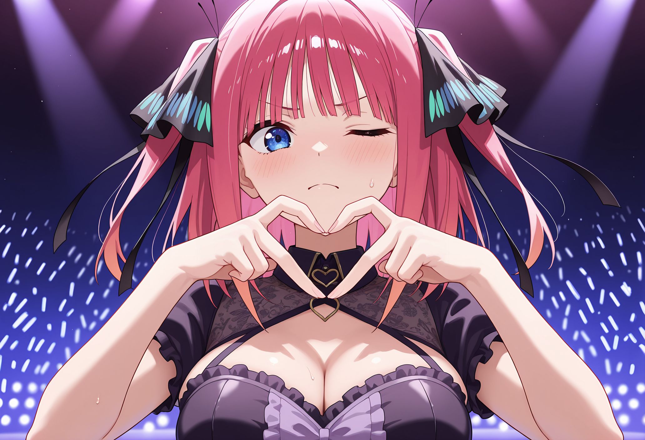 アンタたちに特別に愛をあげる🦋💓③ | の人気AIイラスト・グラビア