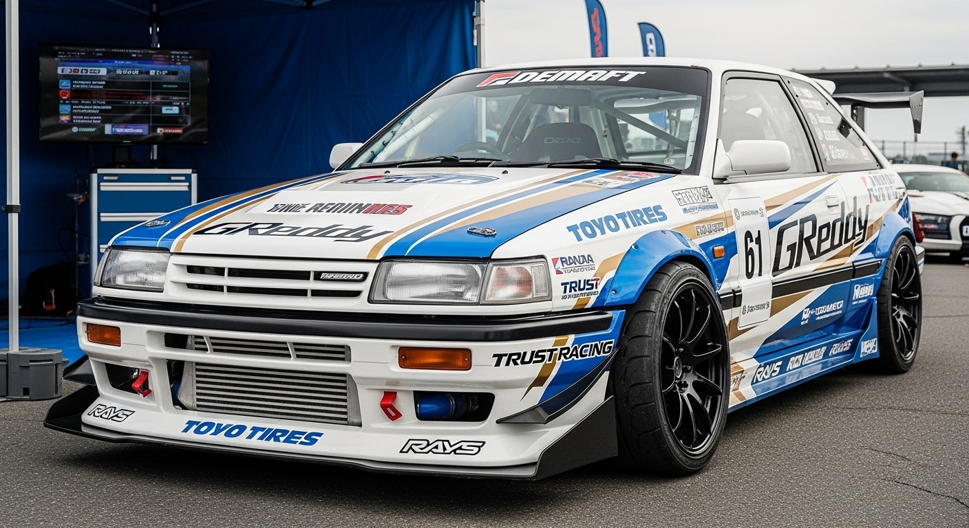 トーヨータイヤファミリアのドリ車 | の人気AIイラスト・グラビア