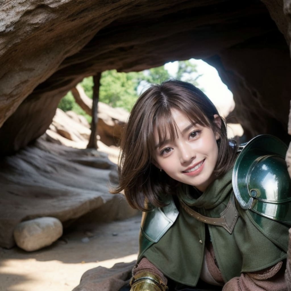 ダンジョン攻略中のおぱ戦士