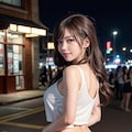 夜に出歩くのは危ないの？じゃあしっかり守ってね☆ 4枚目