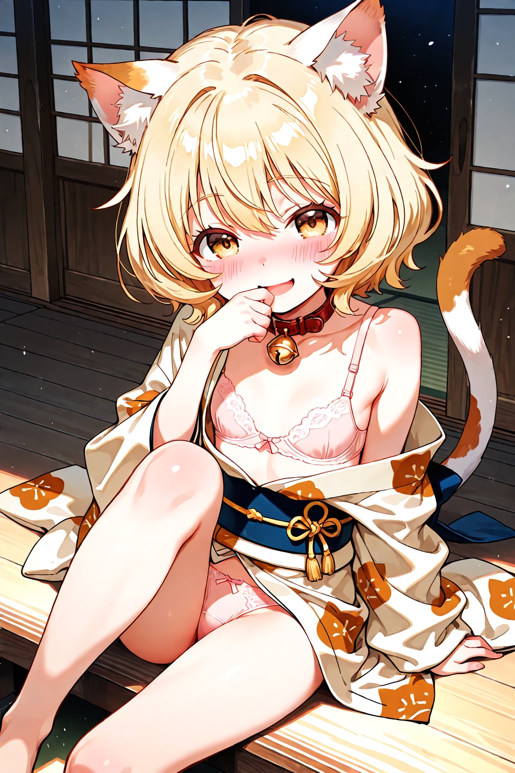 縁側の金鈴