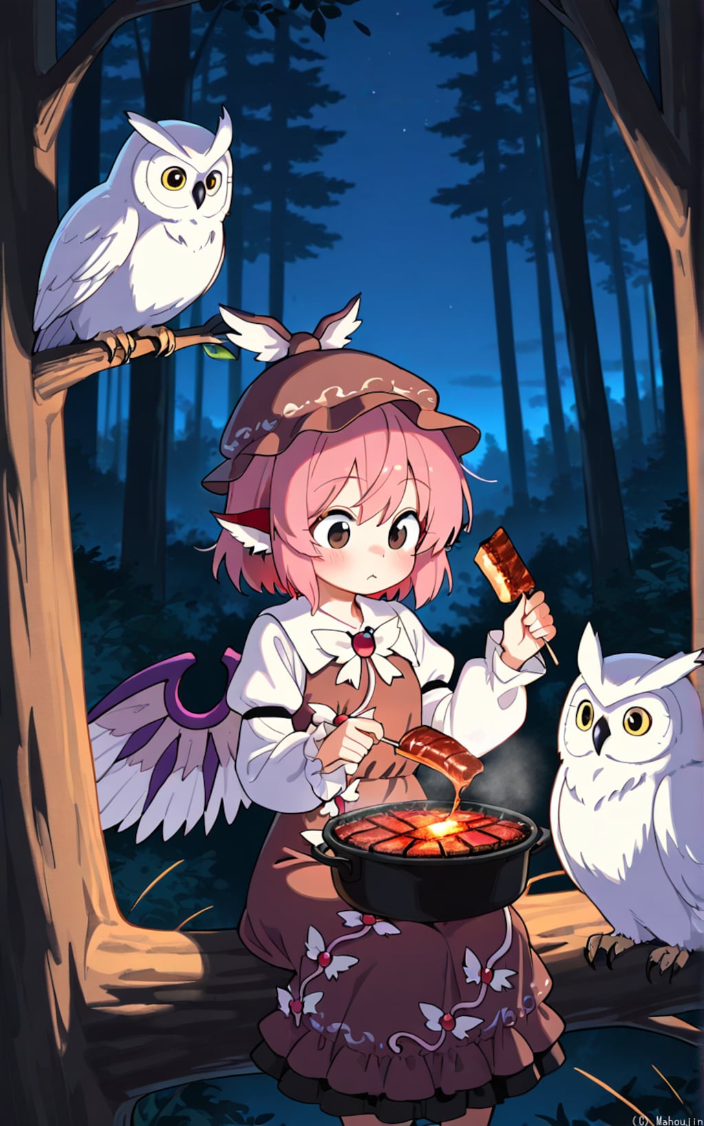 ん、あんた達も食べる？