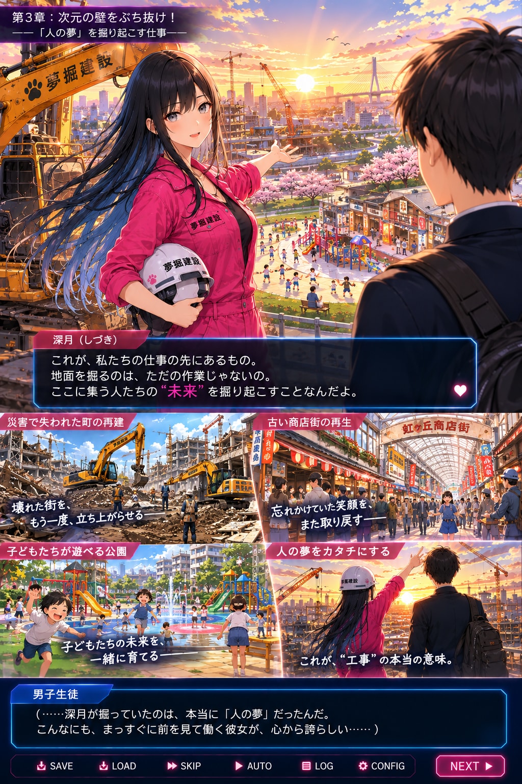 ユンボな彼女(恋愛シミュレーション)
