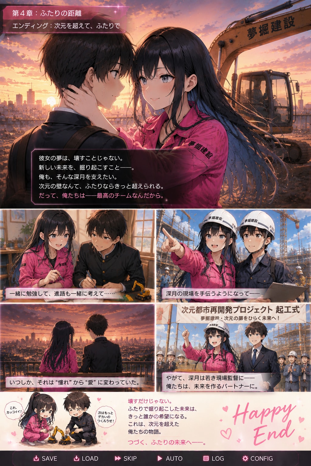 ユンボな彼女(恋愛シミュレーション)