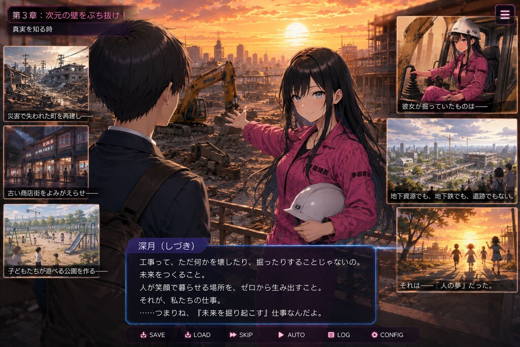 ユンボな彼女(恋愛シミュレーション)