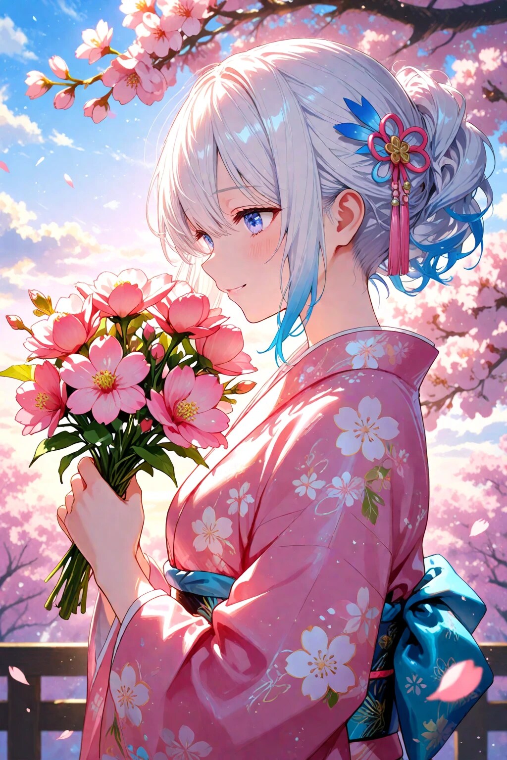 お花に込めた願い！