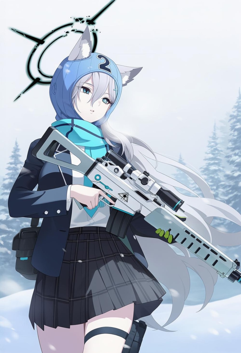 白雪の狙撃手等コスプレ人妻