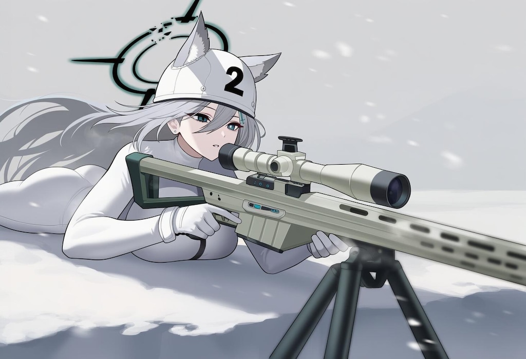 白雪の狙撃手等コスプレ人妻