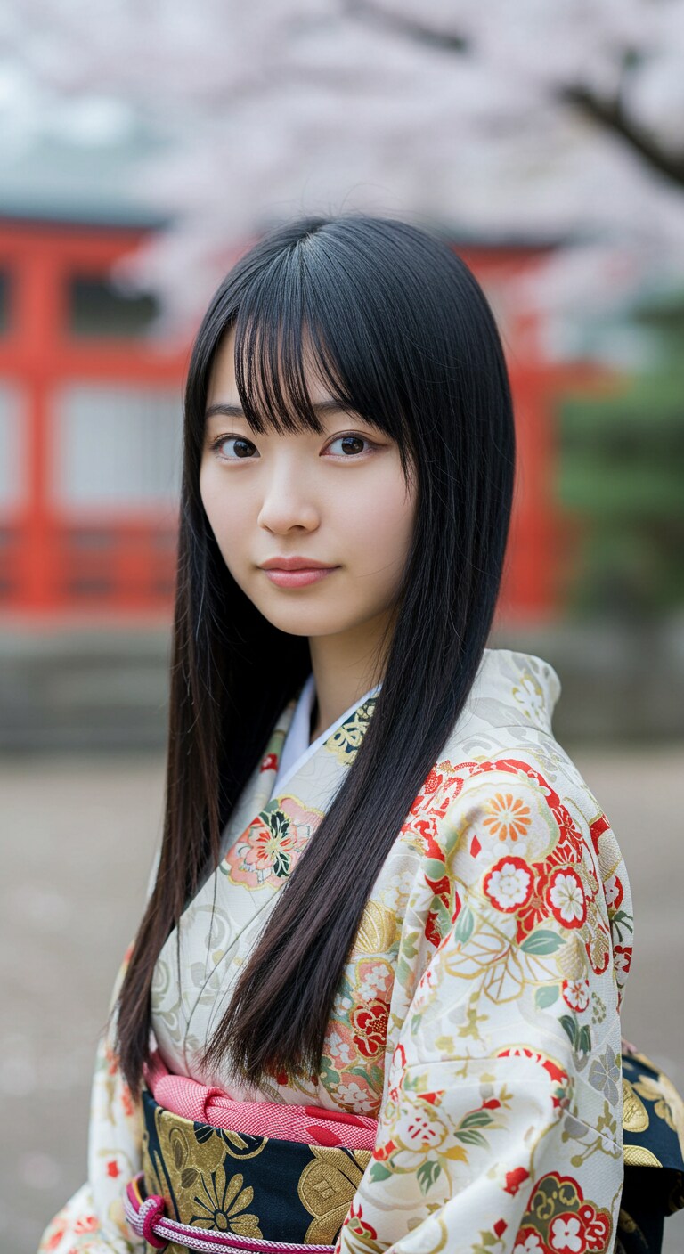 和装女子　ImageFX土産
