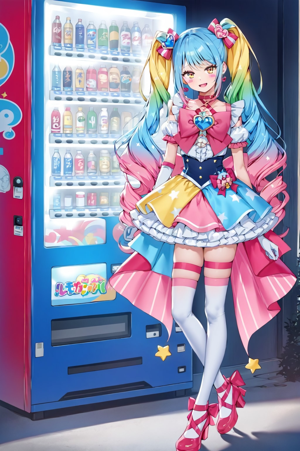 カラフルな魔法少女