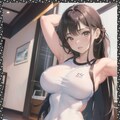 巨乳レオタード＆体操服　 Big breast leotard & gym clothes 2枚目