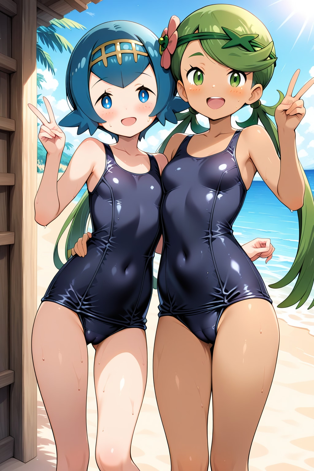 HARPYでスク水 #1