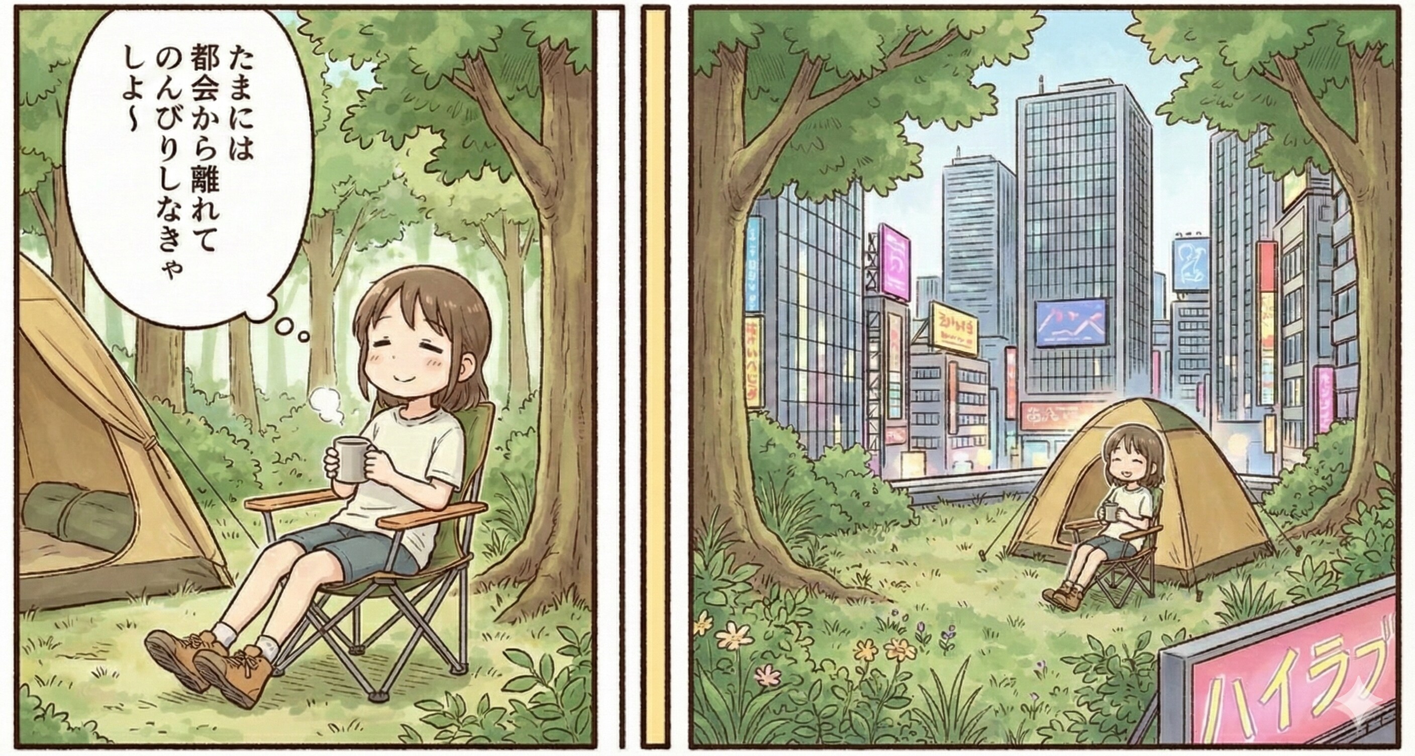 キャンプ