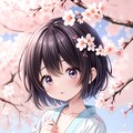 桜と男の娘 2枚目