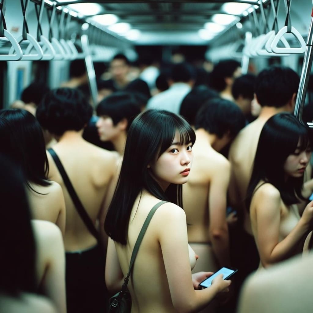 ヌーディスト満員電車3