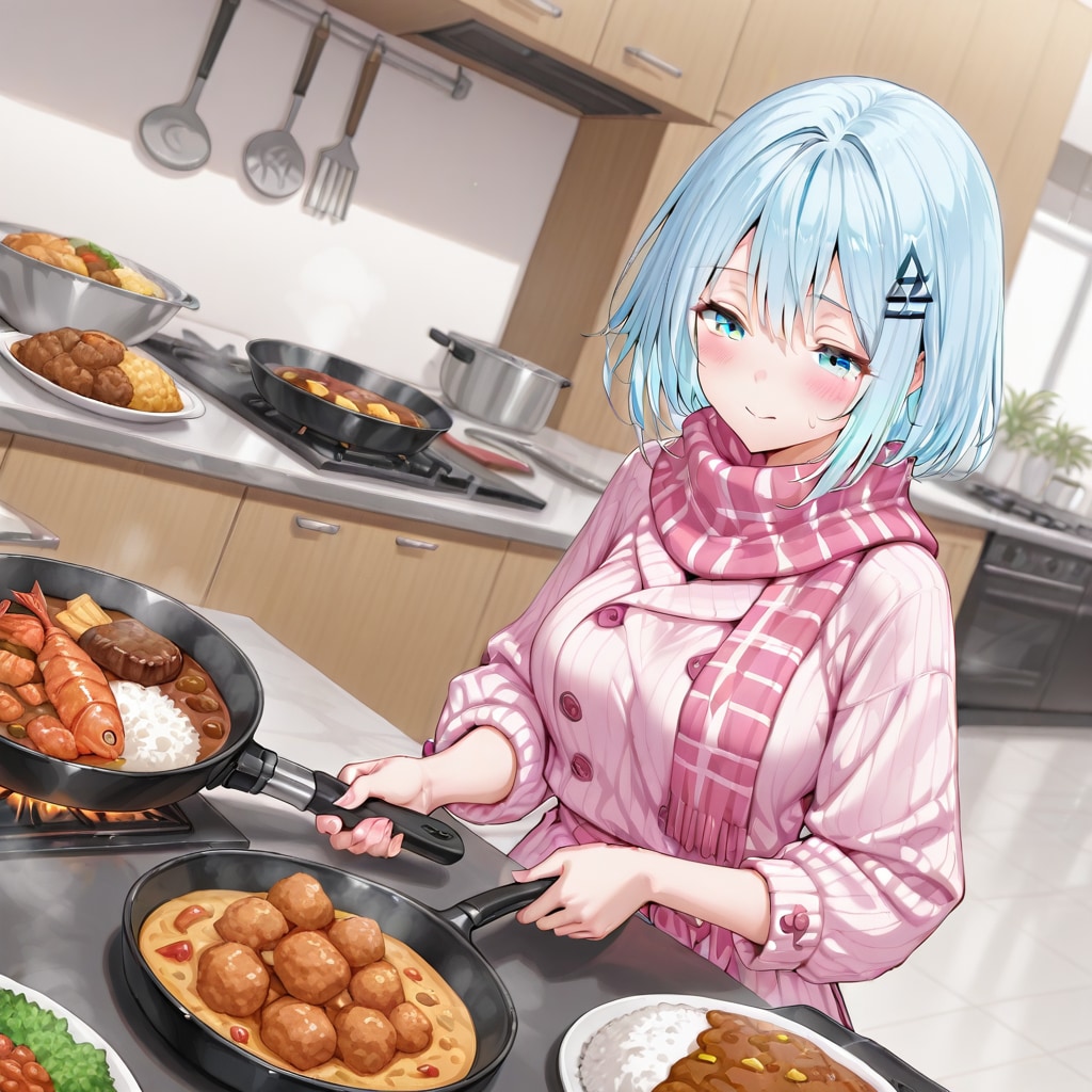 お料理上手 | の人気AIイラスト・グラビア