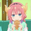 小林さんちのメイドラゴン　イルル　🐲　たい焼き！ 3枚目