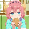 小林さんちのメイドラゴン　イルル　🐲　たい焼き！ 4枚目