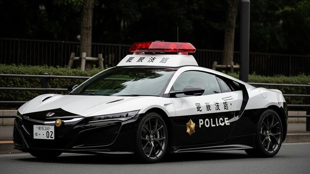 NSXパトロールカー