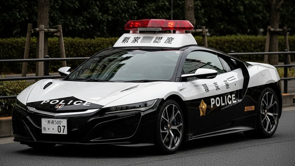 NSXパトロールカー