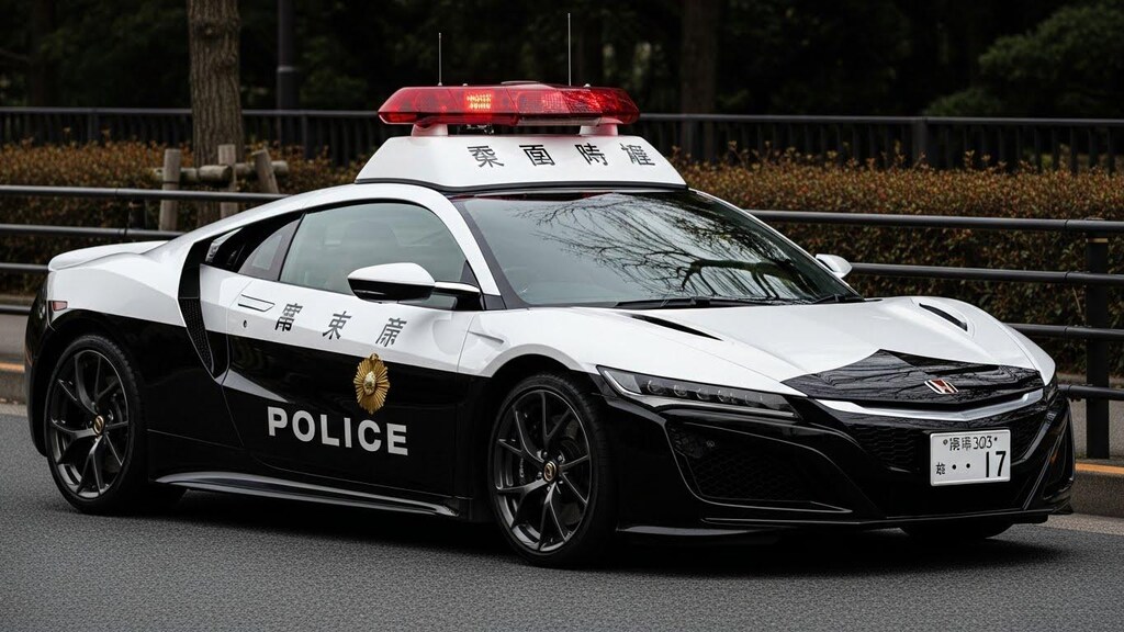 NSXパトロールカー