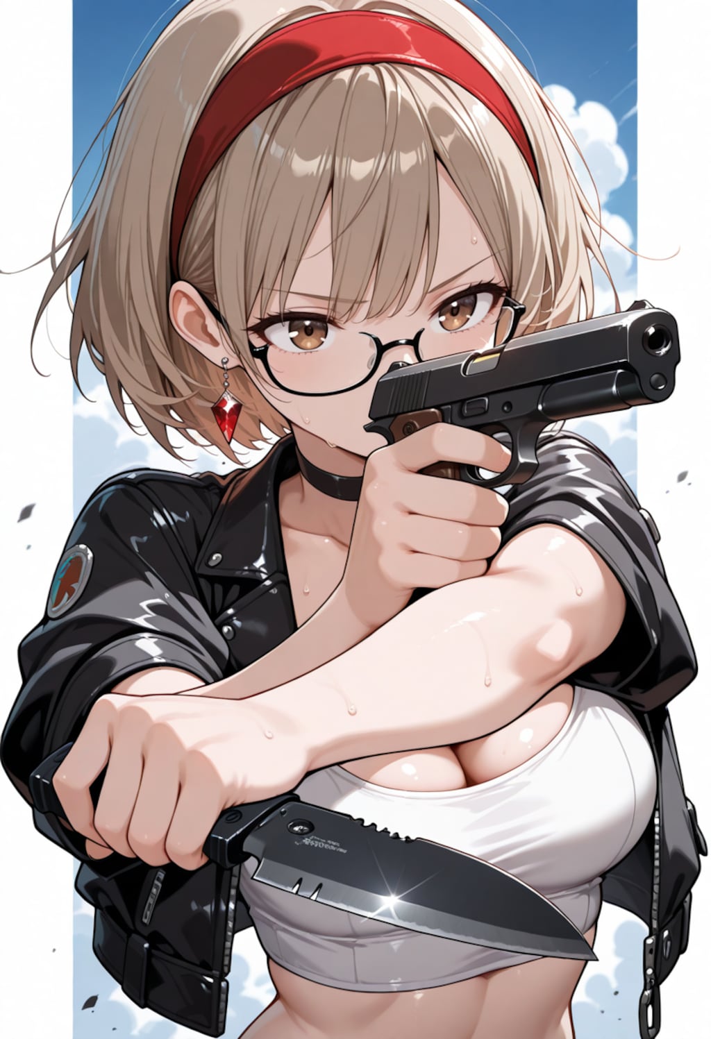 【今日の腹筋】クロース・クォーター・コンバット智美