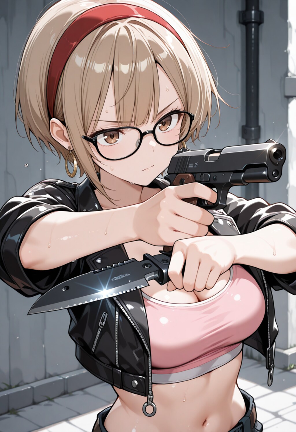 【今日の腹筋】クロース・クォーター・コンバット智美