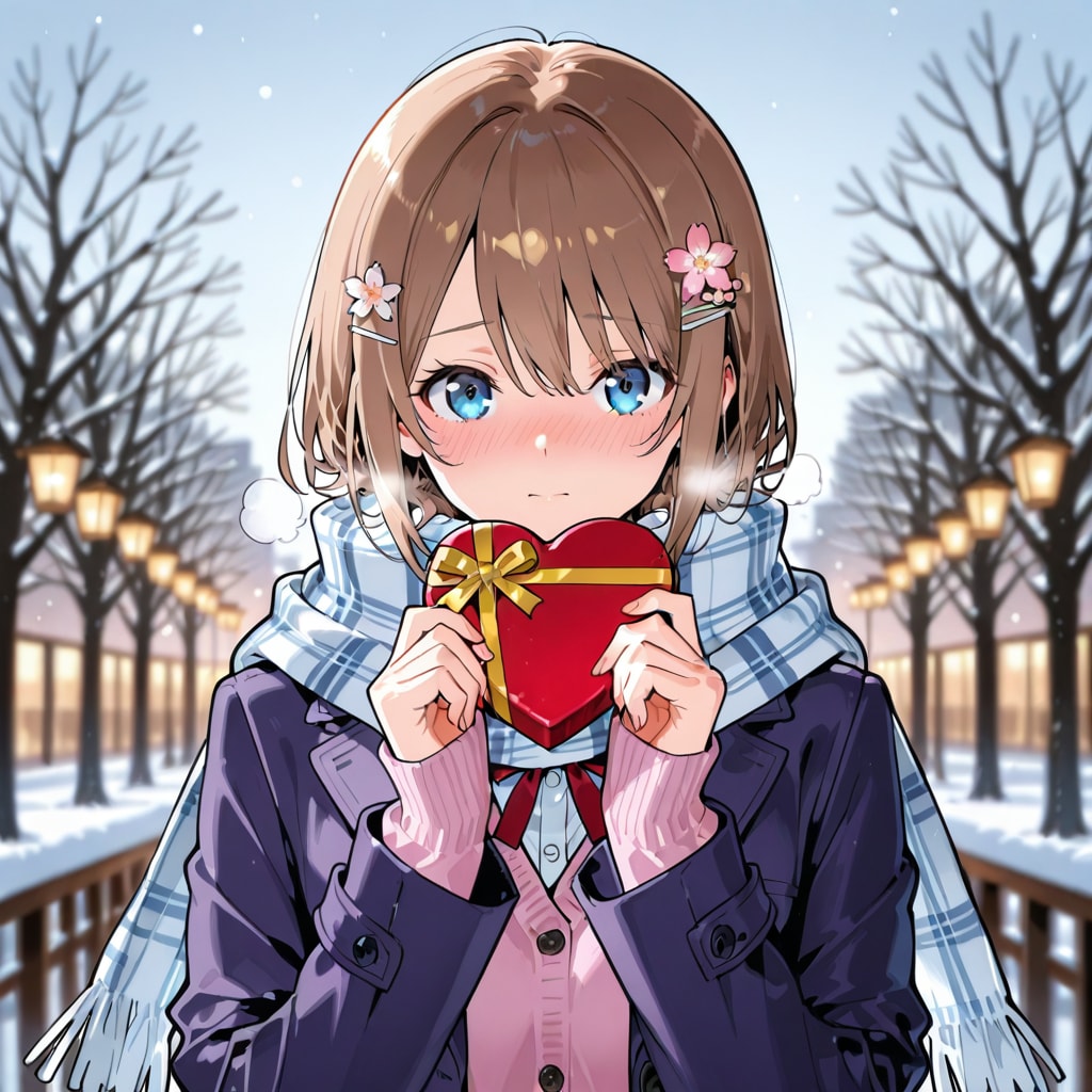 これ受け取ってくれる？ | の人気AIイラスト・グラビア