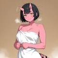 タオル姿 2枚目