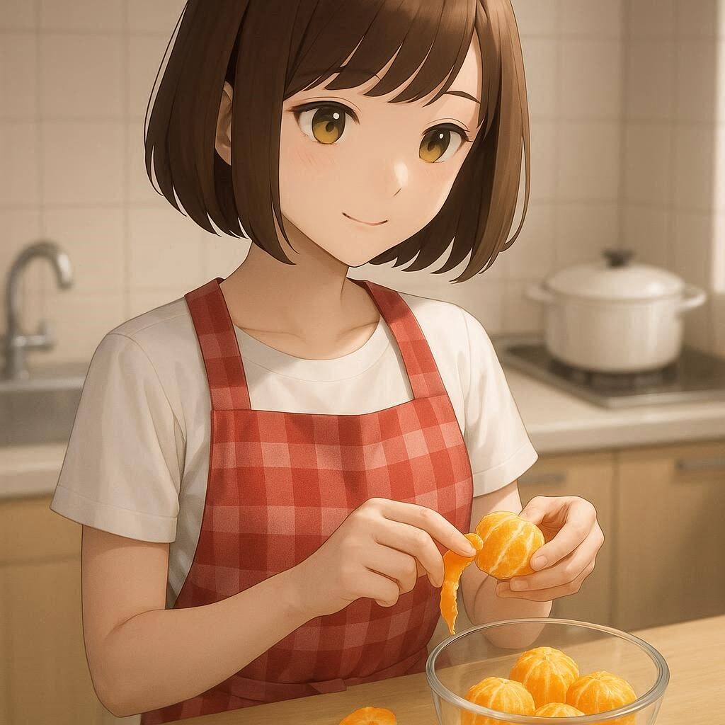 みかんゼリー。