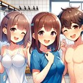水泳部ハーレム(2) 2枚目