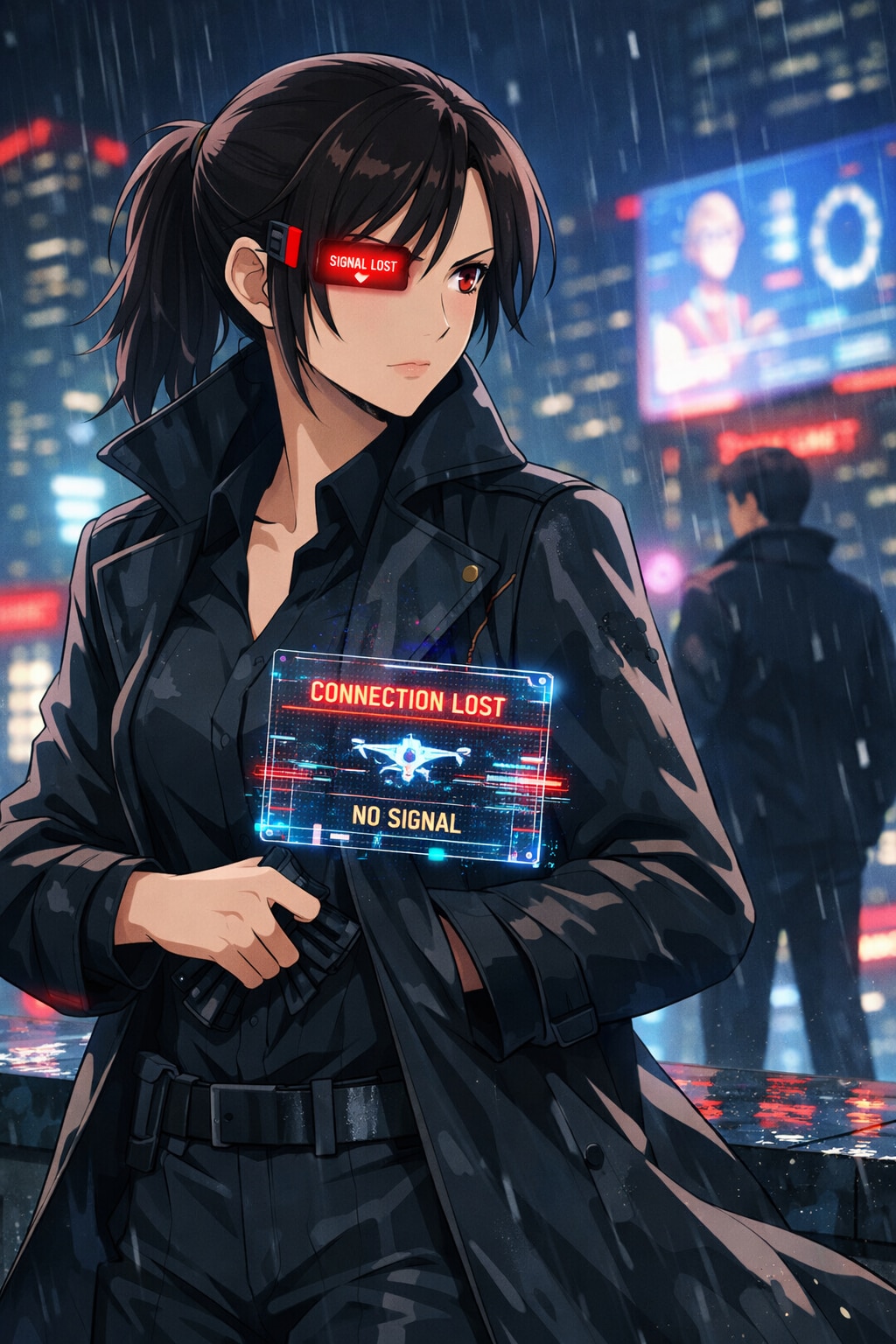 近未来の女性探偵